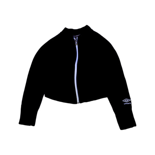 A Black Lightweight Jackets from Umbro in size 4T for girl. (Front View)