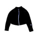 A Black Lightweight Jackets from Umbro in size 4T for girl. (Front View)