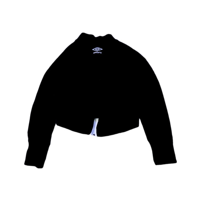 A Black Lightweight Jackets from Umbro in size 4T for girl. (Back View)
