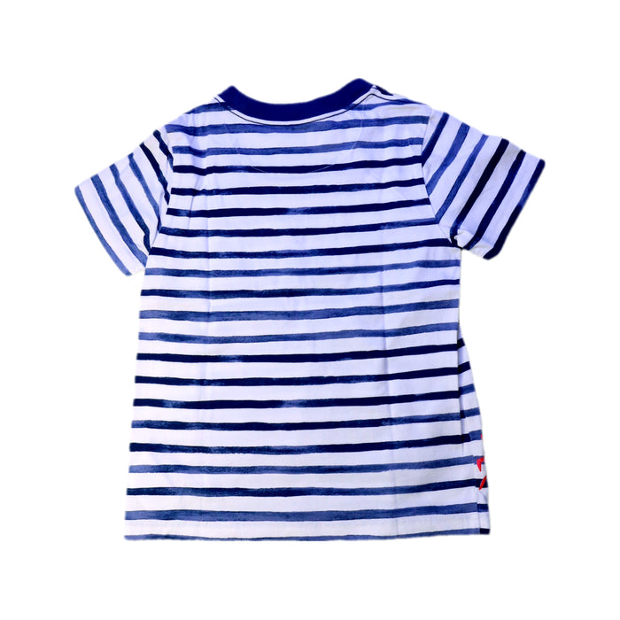 A Blue Short Sleeve T Shirts from Polo Ralph Lauren in size 4T for neutral. (Back View)