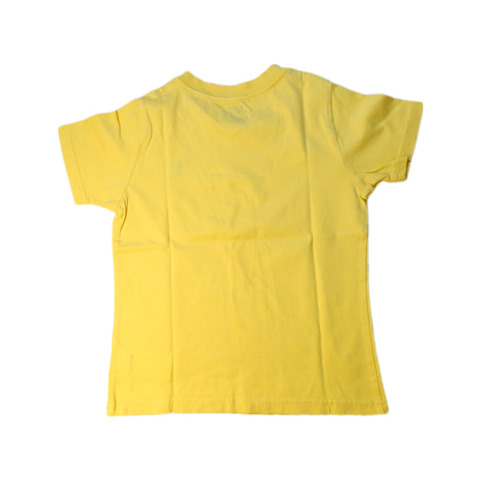 A Yellow Short Sleeve T Shirts from Polo Ralph Lauren in size 4T for neutral. (Back View)
