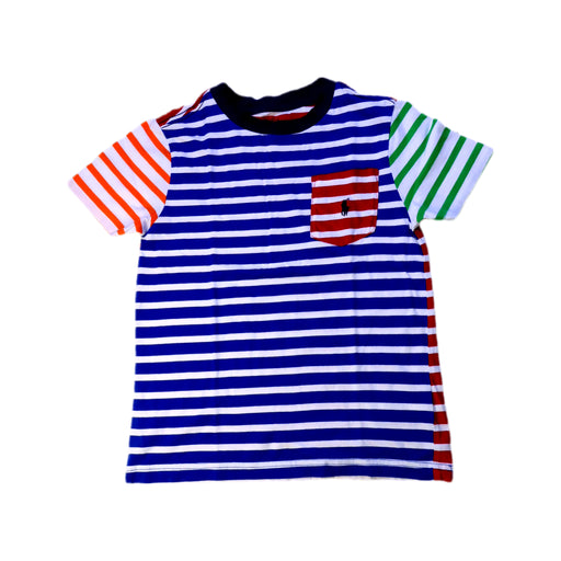 A Multicolour Short Sleeve T Shirts from Polo Ralph Lauren in size 6T for boy. (Front View)