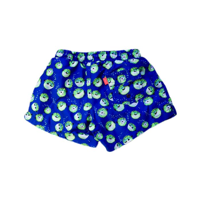 A Blue Swim Shorts from Sunuva in size 3T for boy. (Back View)