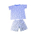 A Blue Shorts Sets from Kissy Kissy in size 6T for boy. (Back View)