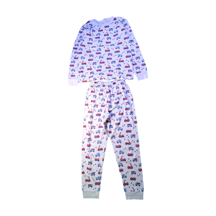 A White Pyjama Sets from Kissy Kissy in size 8Y for boy. (Front View)