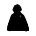 A Black Lightweight Jackets from The North Face in size 4T for boy. (Front View)