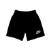A Black Shorts from Nike in size 4T for boy. (Front View)