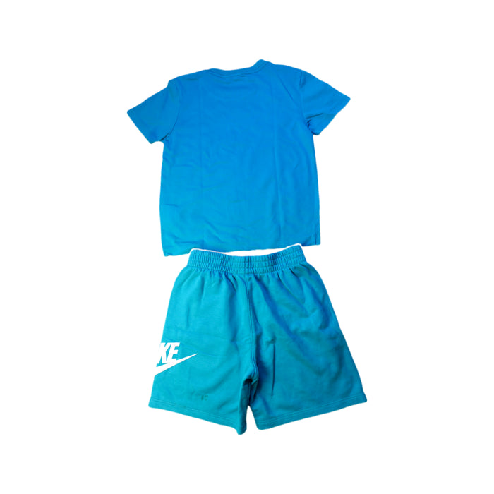 A Blue Shorts Sets from Nike in size 6T for boy. (Back View)