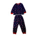 A Navy Pyjama Sets from Kissy Kissy in size 6T for boy. (Front View)