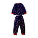 A Navy Pyjama Sets from Kissy Kissy in size 6T for boy. (Back View)
