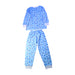 A Blue Pyjama Sets from Kissy Kissy in size 6T for boy. (Back View)