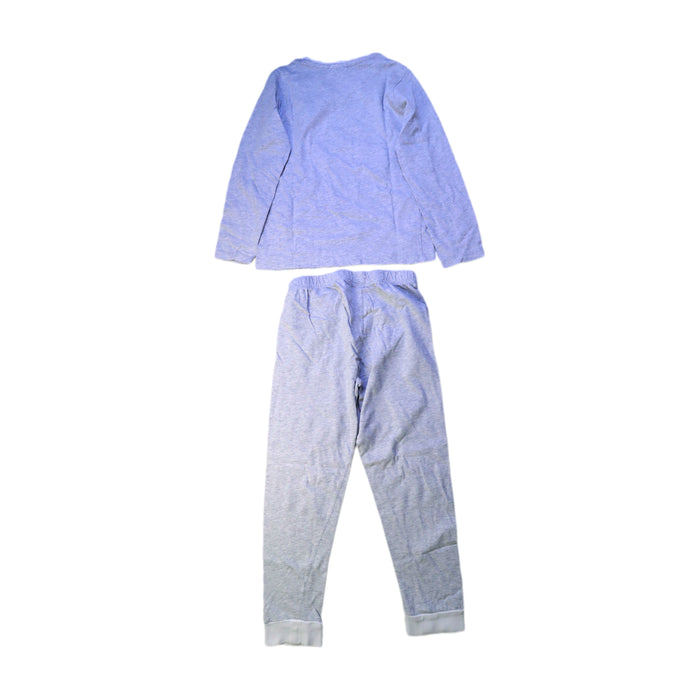 A Grey Pyjama Sets from Malabar Baby in size 6T for boy. (Back View)