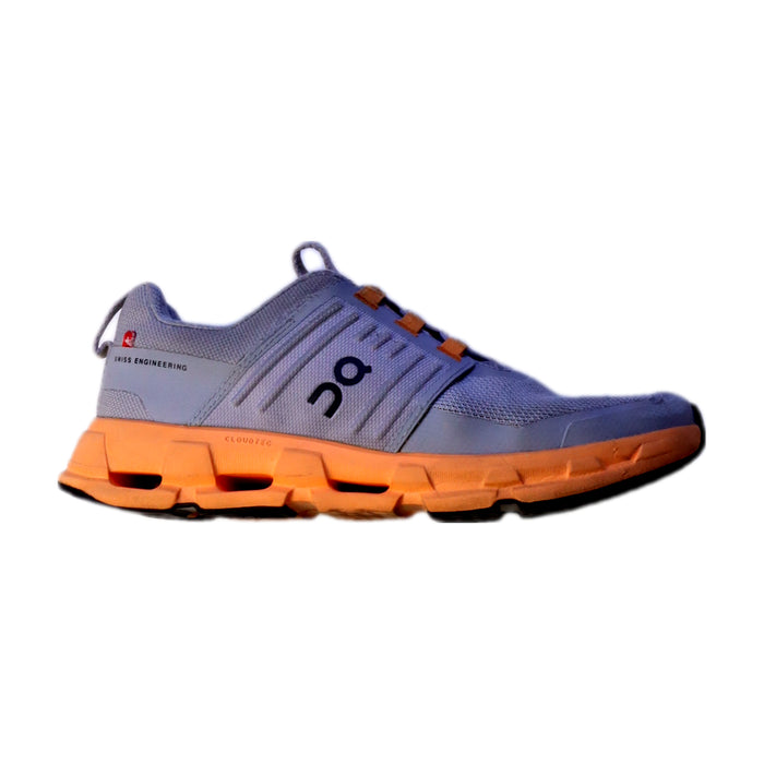 A Grey Sneakers from On in size 9Y for neutral. (Front View)