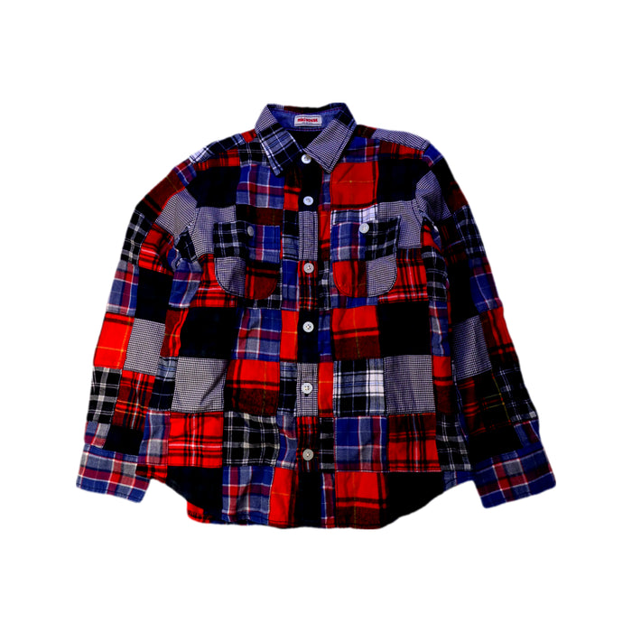 A Multicolour Long Sleeve Shirts from Miki House in size 3T for boy. (Front View)