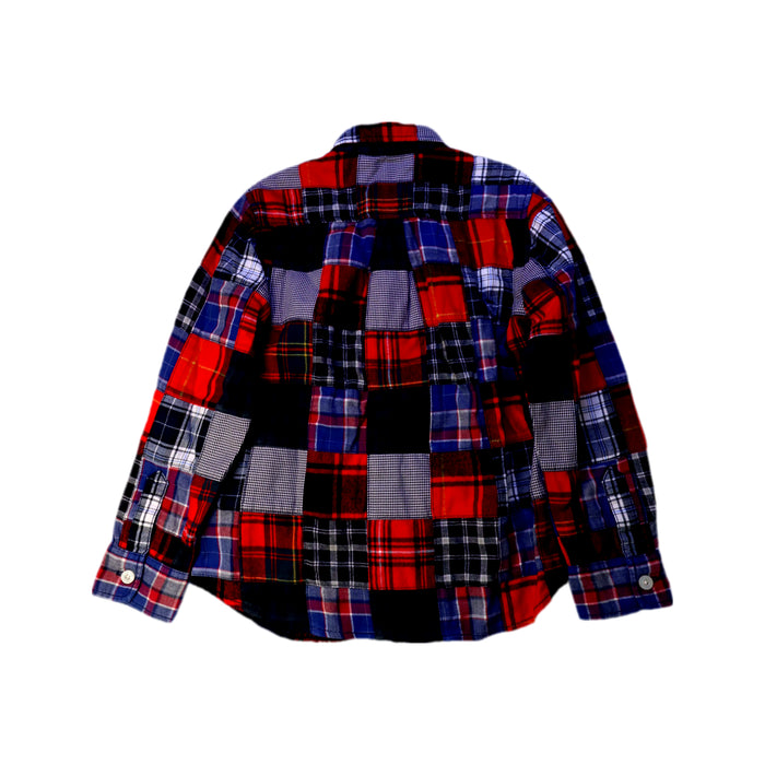 A Multicolour Long Sleeve Shirts from Miki House in size 3T for boy. (Back View)