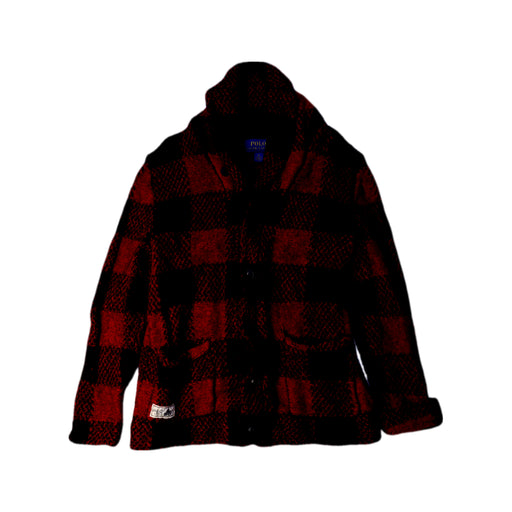 A Red Lightweight Jackets from Polo Ralph Lauren in size 6T for boy. (Front View)