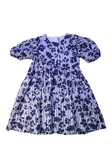 A Black Short Sleeve Dresses from Il Gufo in size 8Y for girl. (Front View)