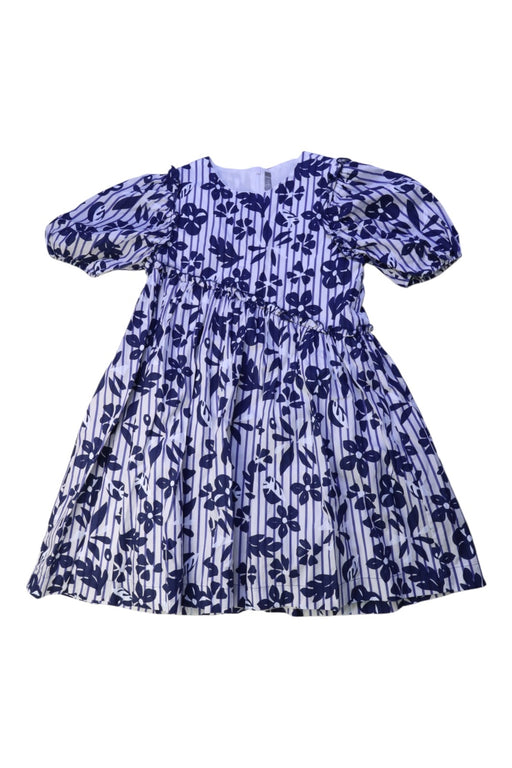 A Black Short Sleeve Dresses from Il Gufo in size 8Y for girl. (Front View)
