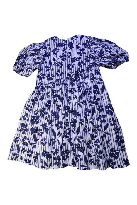 A Black Short Sleeve Dresses from Il Gufo in size 8Y for girl. (Back View)