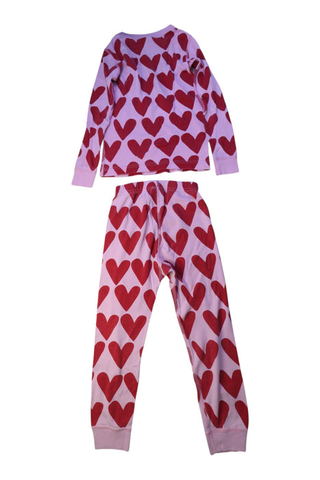 A Pink Pyjama Sets from Hanna Andersson in size 5T for girl. (Back View)