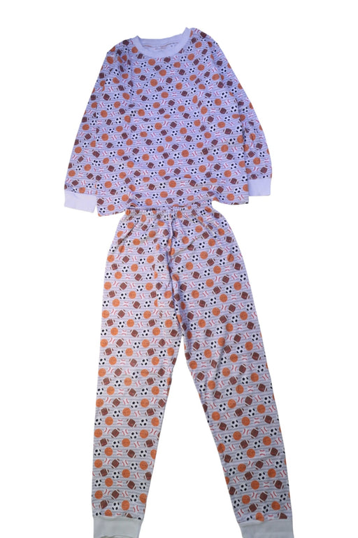 A White Pyjama Sets from Kissy Kissy in size 10Y for boy. (Front View)