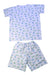 A White Pyjama Sets from Kissy Kissy in size 10Y for boy. (Back View)