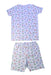 A White Shorts Sets from Kissy Kissy in size 10Y for boy. (Back View)