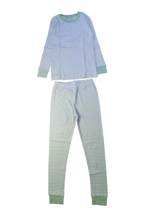 A White Pyjama Sets from Kissy Kissy in size 6T for boy. (Front View)
