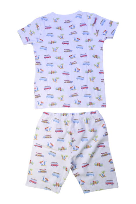 A Multicolour Shorts Sets from Kissy Kissy in size 6T for boy. (Back View)