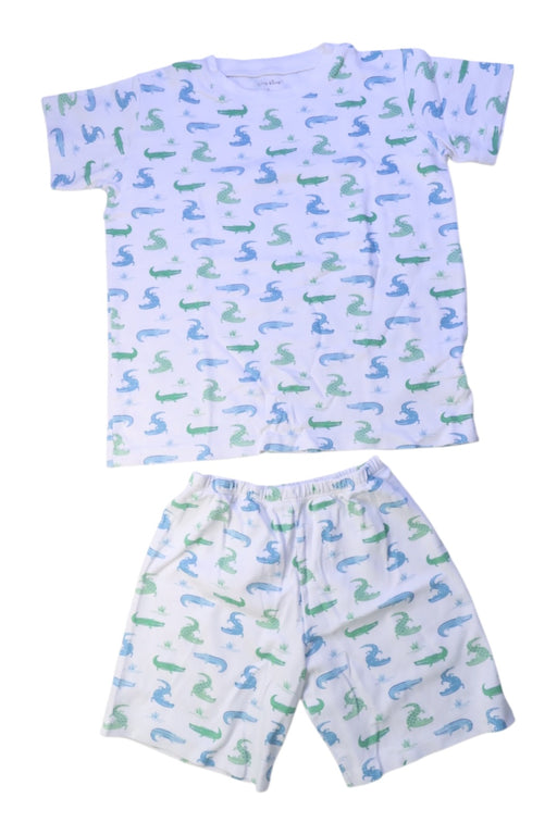 A White Shorts Sets from Kissy Kissy in size 8Y for boy. (Front View)
