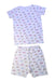 A White Pyjama Sets from Kissy Kissy in size 10Y for boy. (Front View)