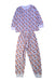 A Red Pyjama Sets from Kissy Kissy in size 6T for boy. (Front View)