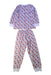 A Red Pyjama Sets from Kissy Kissy in size 6T for boy. (Back View)