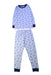 A Blue Pyjama Sets from Kissy Kissy in size 8Y for boy. (Front View)