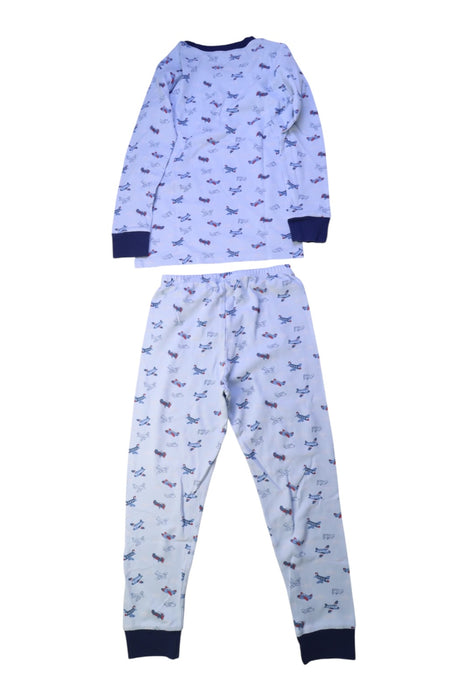 A Blue Pyjama Sets from Kissy Kissy in size 8Y for boy. (Back View)