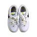 A White Sneakers from Nike in size 4T for neutral. (Back View)