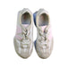 A White Sneakers from New Balance in size 6T for girl. (Back View)