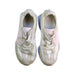 A Beige Sneakers from New Balance in size 6T for girl. (Back View)