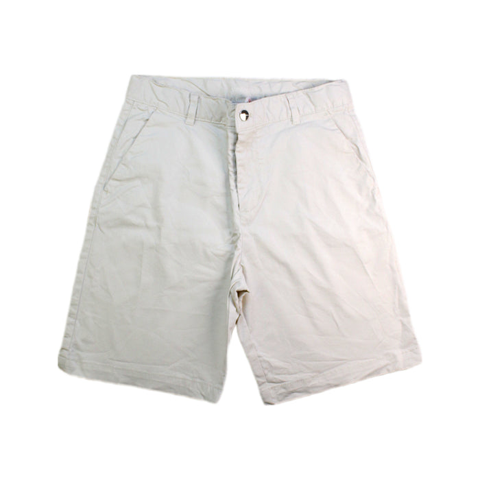 A White Shorts from Jacadi in size 12Y for boy. (Front View)