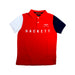 A Red Short Sleeve Polos from Hackett in size 9Y for boy. (Front View)