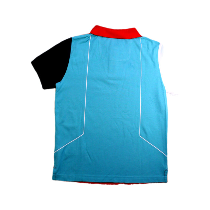 A Red Short Sleeve Polos from Hackett in size 9Y for boy. (Back View)