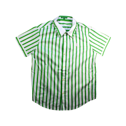 A Green Short Sleeve Shirts from Nicholas & Bears in size 12Y for boy. (Front View)