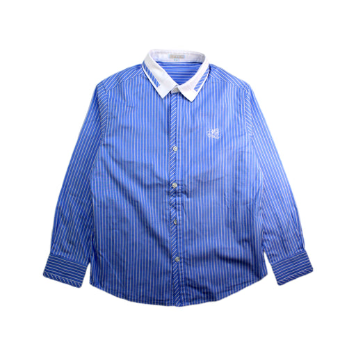 A Blue Long Sleeve Shirts from Nicholas & Bears in size 12Y for boy. (Front View)