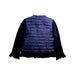 A Navy Puffer/Quilted Jackets from Il Gufo in size 8Y for girl. (Back View)