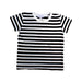 A Black Short Sleeve T Shirts from Agnes B Enfant in size 6T for neutral. (Front View)