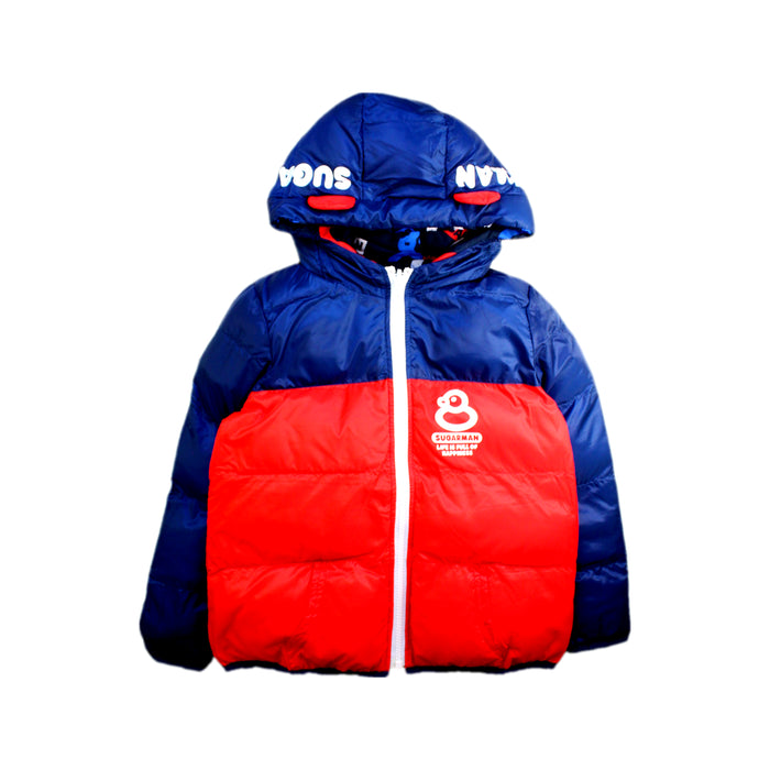 A Blue Puffer/Quilted Coats & Outerwear from Sugarman in size 6T for boy. (Back View)