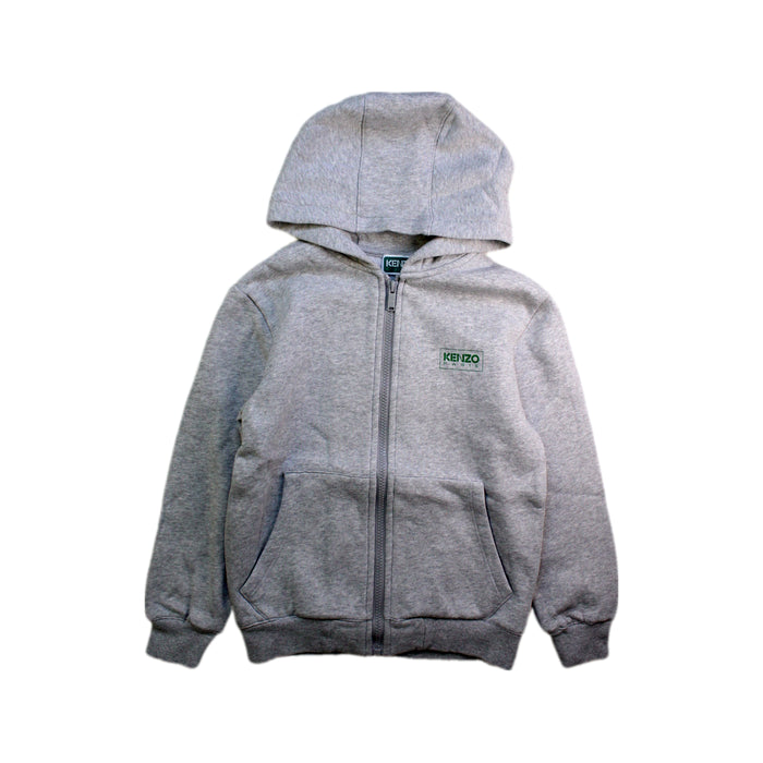 A Grey Hooded Sweatshirts from Kenzo in size 8Y for boy. (Front View)