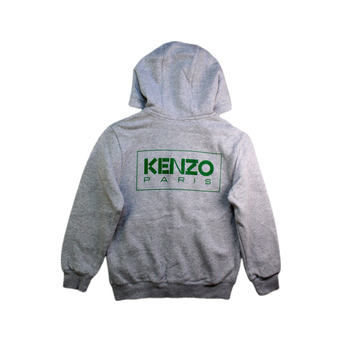 A Grey Hooded Sweatshirts from Kenzo in size 8Y for boy. (Back View)