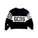 A Black Crewneck Sweatshirts from GCDS in size 8Y for boy. (Back View)
