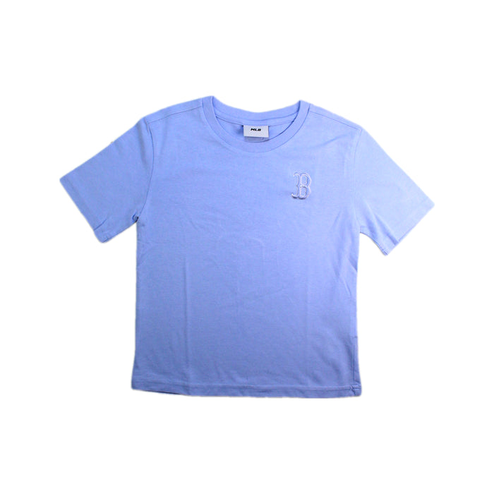 A Blue Short Sleeve T Shirts from MLB in size 7Y for neutral. (Front View)